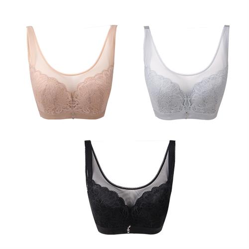 云感花语系列  记忆钢圈抹胸式夹棉围