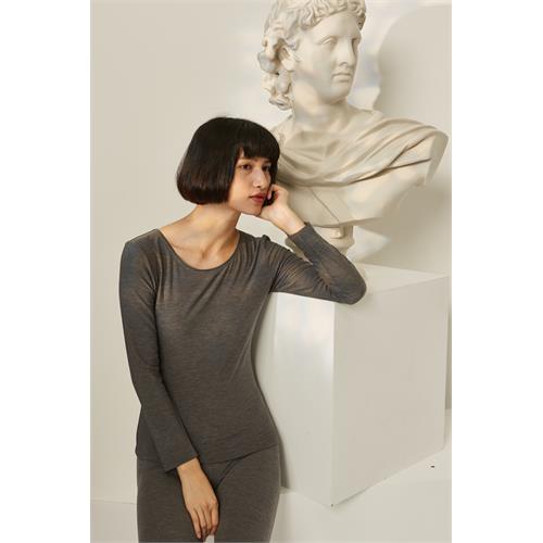 超薄蚕丝发热衣（女款单衣）