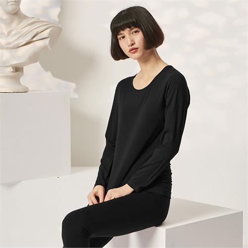 超薄蚕丝发热衣（女款单衣）