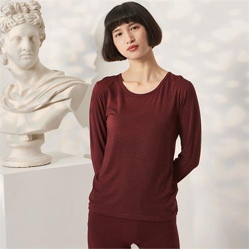 超薄蚕丝发热衣（女款单衣）