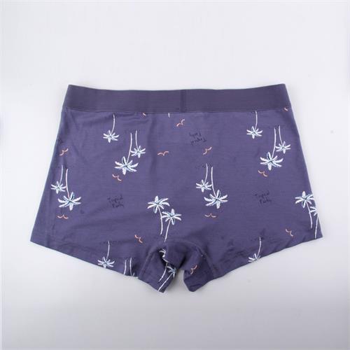 男士莫代尔平角内裤