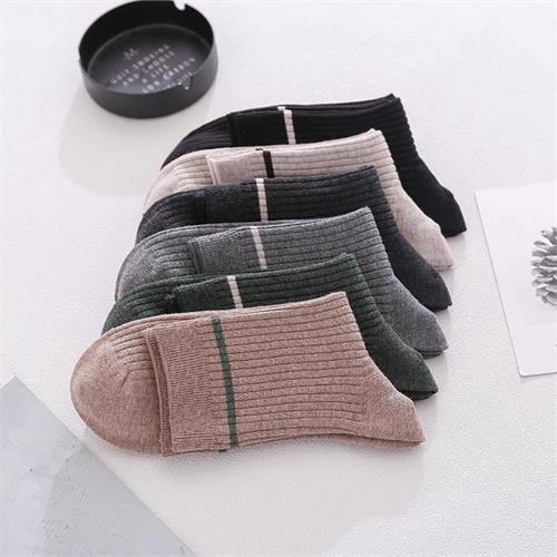 高端日系横条男袜12