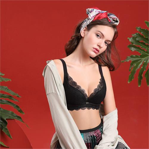 记忆钢圈QQ棉文胸