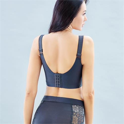 大胸显小 无钢圈大罩杯文胸