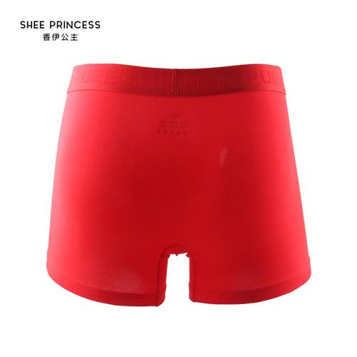 男士纯棉平角内裤