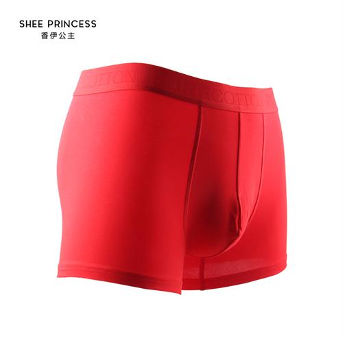 男士纯棉平角内裤