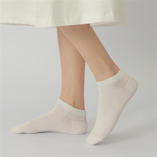 春夏款40支超薄全网眼女船袜8