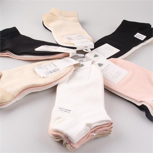 春夏款40支超薄全网眼女船袜8