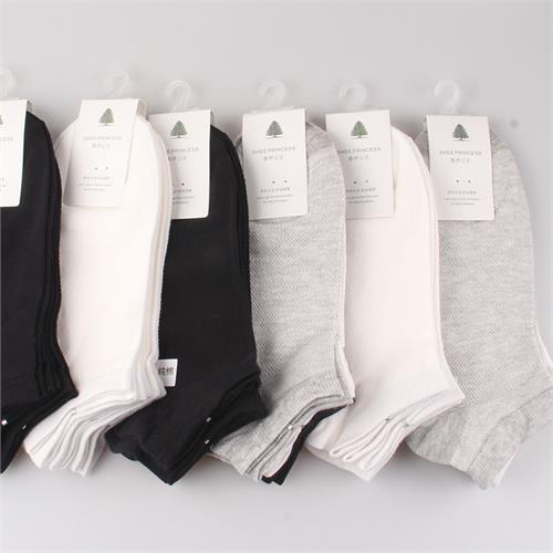 春夏款40支超薄全网眼男船袜8