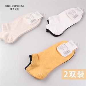 四季款40支花纱女船袜12
