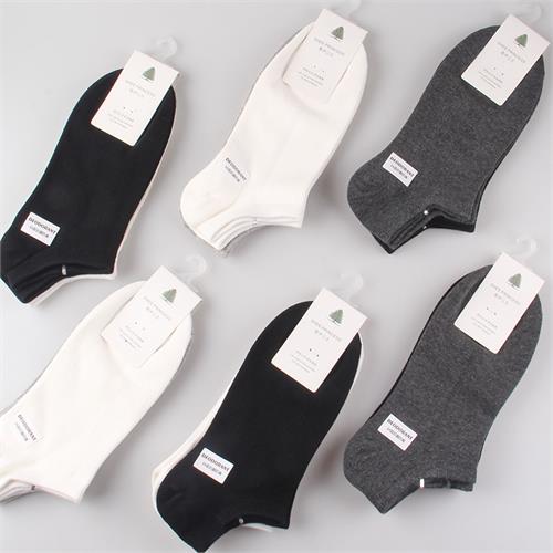 四季款40支男船袜12