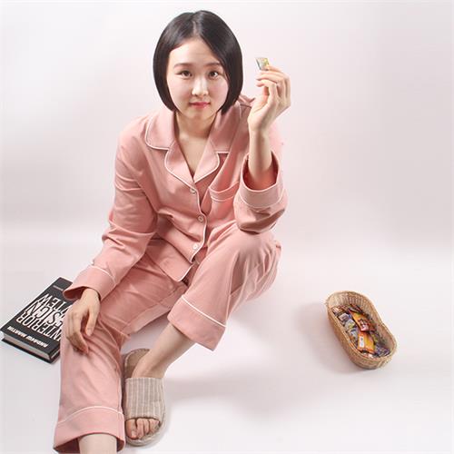 女士长袖长裤套装