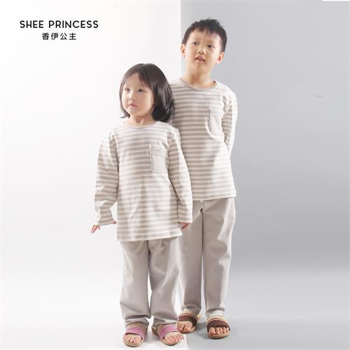 男童长袖长裤套装