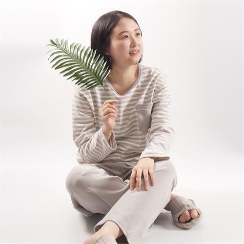 女士长袖长裤套装