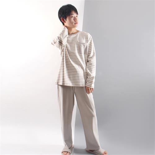 男士长袖长裤套装