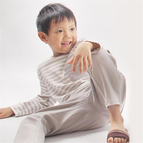 男童长袖长裤套装