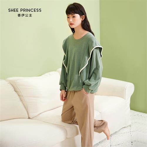 超细绒女士套装