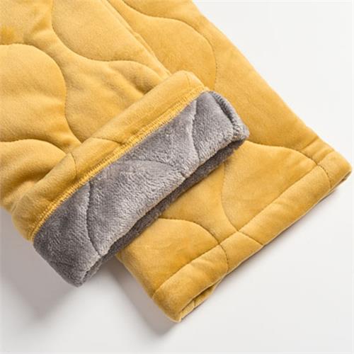 贝贝绒夹棉女套装