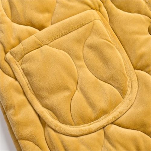 贝贝绒夹棉女套装