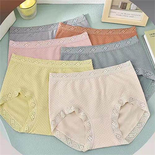 蕾丝高腰女士内裤