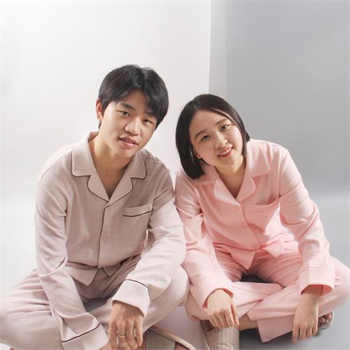 男士长袖长裤套装