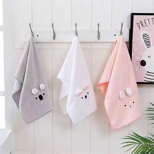 卡通动物毛巾10