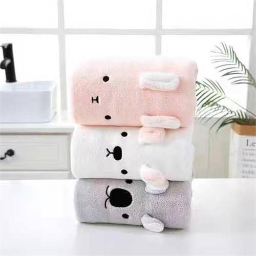 卡通动物浴巾10