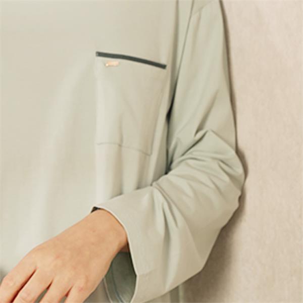 针织棉长袖女套装