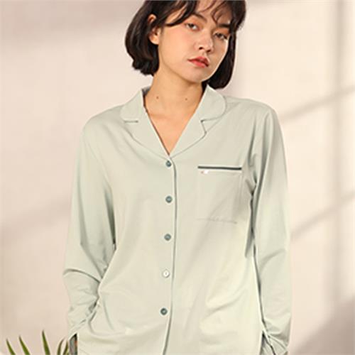 针织开衫女套装