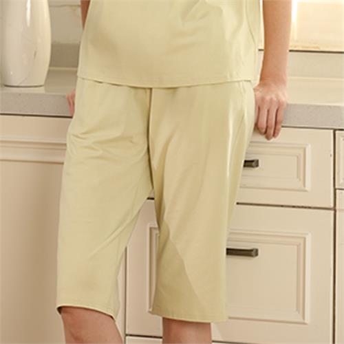 提花针织棉女套装