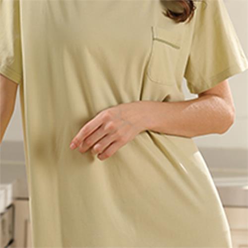 提花针织棉女裙