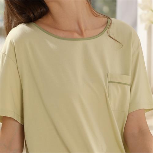 提花针织棉女裙